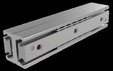 LSE guide rail is available in two sizes, LSE28 and LSE43, and several standard lengths (on request different rail lengths can be provided that will be managed as special items).