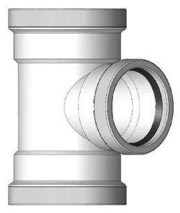 Gasketed SDR 35 fittings shall be certified by the National Sanitation Foundation (NSF) to meet ASTM D3034 and F1336 and, in applicable configurations, by the International Association of Plumbing