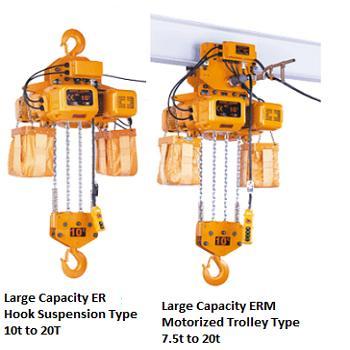 materials. RoHS compliant For more info, please visit kito.co.jp HHXG-AM ELECTRIC CHAIN HOIST WITH TROLLEY TBM TBM HHXG-AM Electric Chain Hoist With Trolley Model NO.