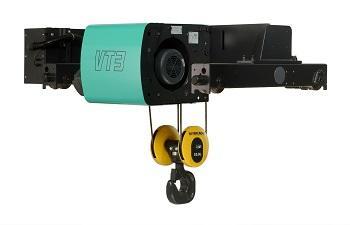 The new EUROBLOC VT electric wire rope hoist has been designed in this resolutely avant garde spirit 13 patents have been approved from this design alone.