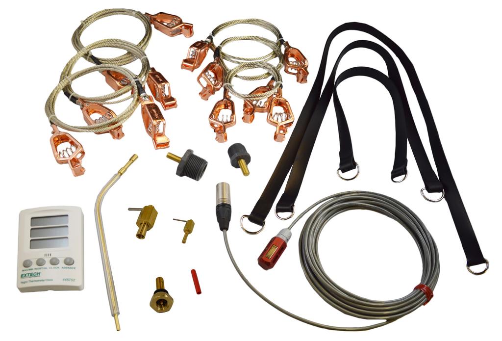 ACCESSORY KITS Standard Kit Cat. No. 670501 Testing transformers requires the performance of specific tests where additional apparatus is needed.
