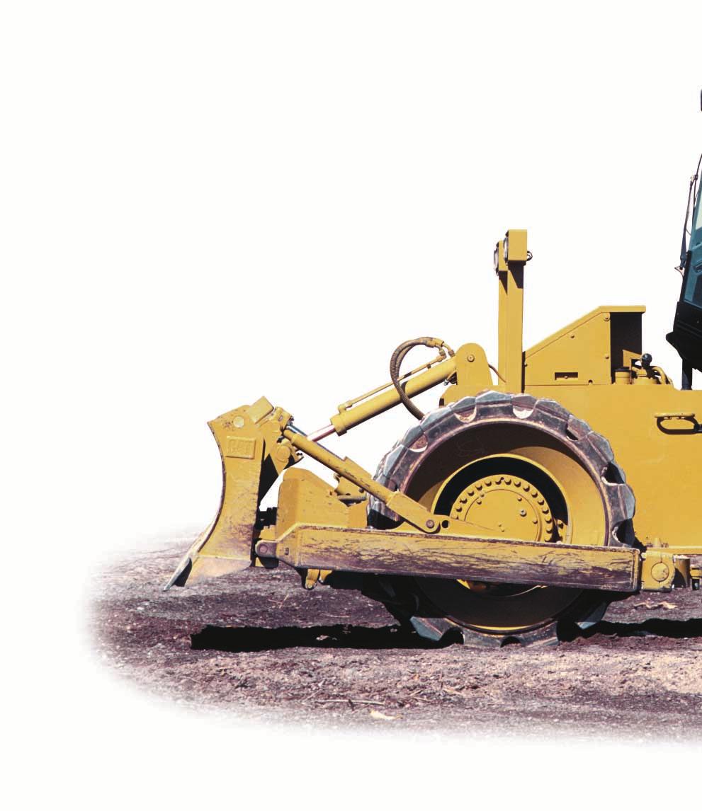 825H Soil Compactor Representing a long-standing commitment to quality and performance, this rugged, powerful machine is designed and built for heavy-duty compaction and dozing operations.