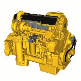 Engine lubricating oil is filtered, cooled and supplied by a gear-type pump. Mechanical Electronic Unit Injector (MEUI ).