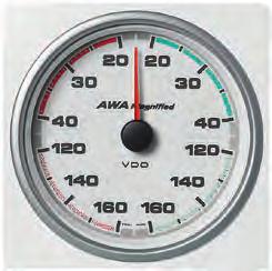 AcquaLink 110 mm Wind AcquaLink 110 mm Gauges AcquaLink 110 mm Gauges feature anti-fog coated mineral glass lenses and LED backlight technology. This allows superb readability in every situation.