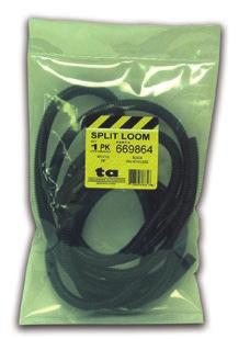 Available in many packaging variations to suit all needs. Contact Techspan if you require other types of Convoluted Tubing/Split Loom, (Flame Retardant, etc).