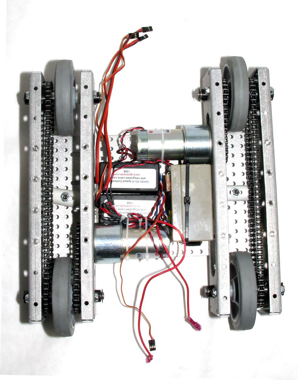 Integrating the HMC Chassis with the Pneumatic Module This section is provided for students and teachers who use both the GEARS- Pneumatic Module and the HMC Chassis in their engineering program