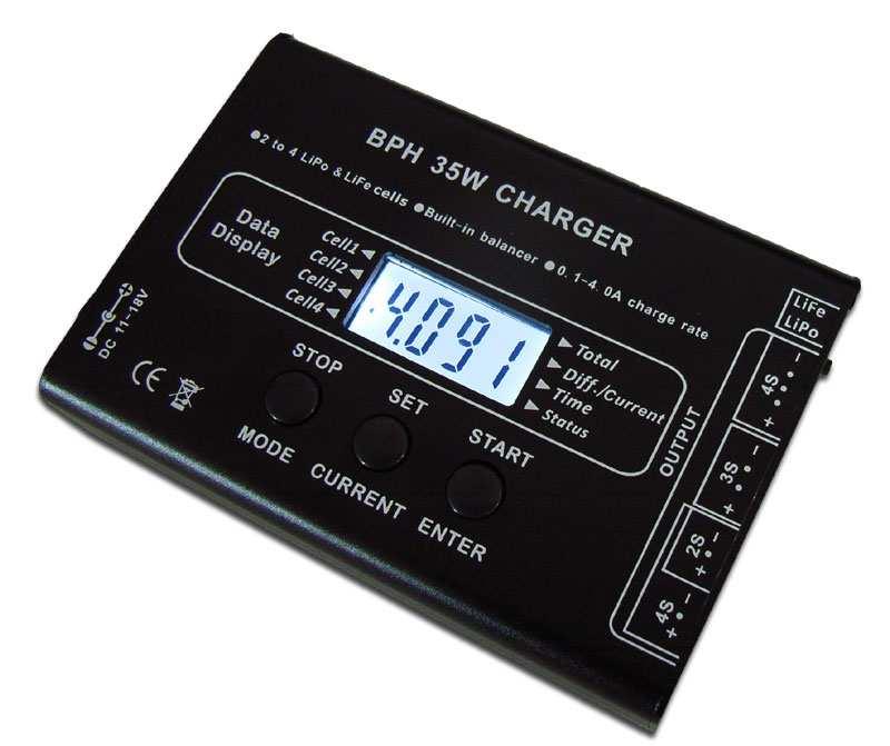 Operating Instructions BPH 35W CHARGER Microprocessor controlled high performance Charger / Discharger/