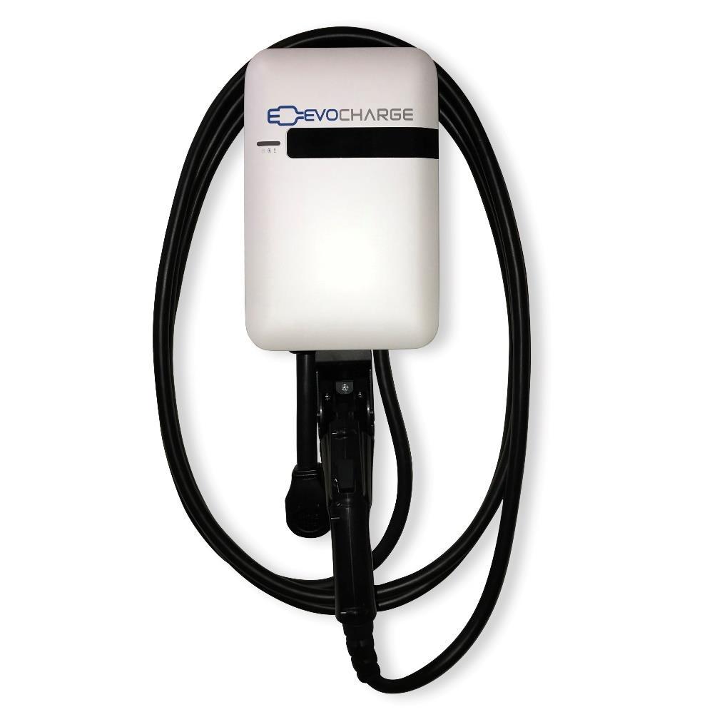 Product Features EVoCharge EVoInnovate Electric Vehicle Charging Station (EVSE) J1772 AC Level 2 (208-240 VAC), 32A Continuous Rated (7.