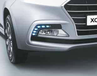 Fog Lamps with LED DRLs, XCENT