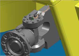 Lift Lock Tilt Lock Drive Lock SENSOR MCU CLUSTER Rear Wheel Angle Monitoring (Optional) - indicate