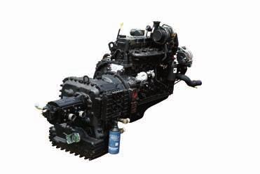 Powerful Engine The six cylinders turbo-charged engine is built for power, reliability and economy. This engine meets EPA Tier 4 Final and EU stage emission regulation.