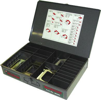 Heavy Duty Heavy Duty 36000 Tandem Alignment Set A great starter set! These alignment angle shims are available in a heavy-duty metal box to help you organize all of your shims.