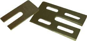 Specialty Products new Zinc Alloy shims offer another level of performance versus our traditional aluminum shims.