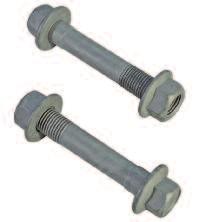 This bolt and nut replacement kit (2) allows easy re-installation of the upper control arm.