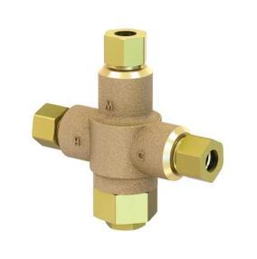 Page 3 Thermostatic Lavatory Tempering Valve ST70 Series ASSE 1070 Certified Automatic temperature mixing valves for group showers and lavatory faucets; Brass Body, Rough Chrome Body and 2 size/flow