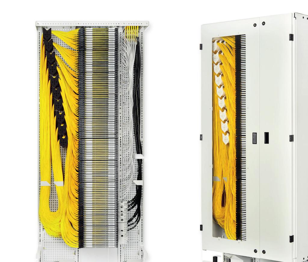 Features and Benefits Supports 4,320 LC or 2,880 SC ports per cabinet Saves space through increased port density Available in front access, cabinet or open frame configuration Allows for