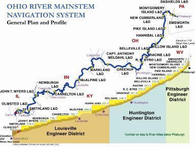 Maritime Administration has designated rivers as Federal