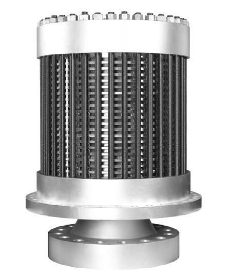 14.15 TIGER-TOOTH VENT ELEMENTS For extremely difficult venting applications, a Tiger-Tooth stack (Figure 14.15.2) can be installed downstream from a valve to provide excellent noise control.