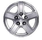 Metallic WHEELS 17" Styled Steel Wheel Standard on SXT Models 17" Painted Cast Aluminum Wheel Optional on SXT