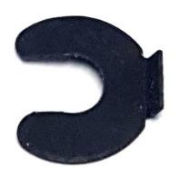 "7155" - Throttle Cable Retaining Clip - $10 each An excellent reproduction of the retaining clip used to secure the throttle cable to the firewall on all 1967 and later cars with the round throttle