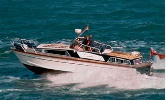 conditions whilst retaining the comfort and performance expected of a modern high-speed powerboat.