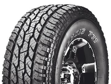 LIGHT TRUCK All-Terrain All-Terrain LIGHT TRUCK AT-771 Bravo Series All-Season, All-Terrain tire designed for excellent off-road performance while retaining on-road refinement Multi-pitch tread