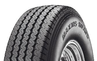 rated UTQG 420 A B (P-metric sizes only) 40,000 mile limited treadwear warranty (non LT sizes only) ** **visit maxxis.com or call for complete warranty details TP27039000 P215/75R14 101S XL OWL 26.