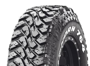 self-cleaning performance Aggressive sidewall design provides additional traction and puncture protection on demanding terrain Three body-ply construction in select sizes for additional puncture