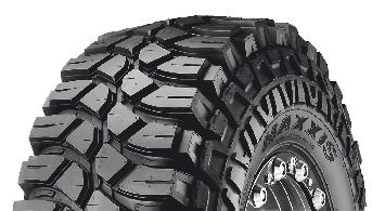 durability Multi-stage staggered shoulder pattern provides improved control even on the most difficult off-road and rocky terrain Nylon belt-reinforced tire construction improves puncture resistance