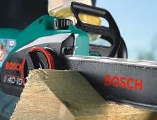 quick and easy start to work Bosch SDS tool-free changing and tensioning of the chain