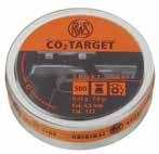 45 g 500-count round tin RWS CO 2 TARGET The match pellet for repeating air pistols. It is especially noteworthy for its absolutely certain function, particularly in CO 2 guns with drum magazines.
