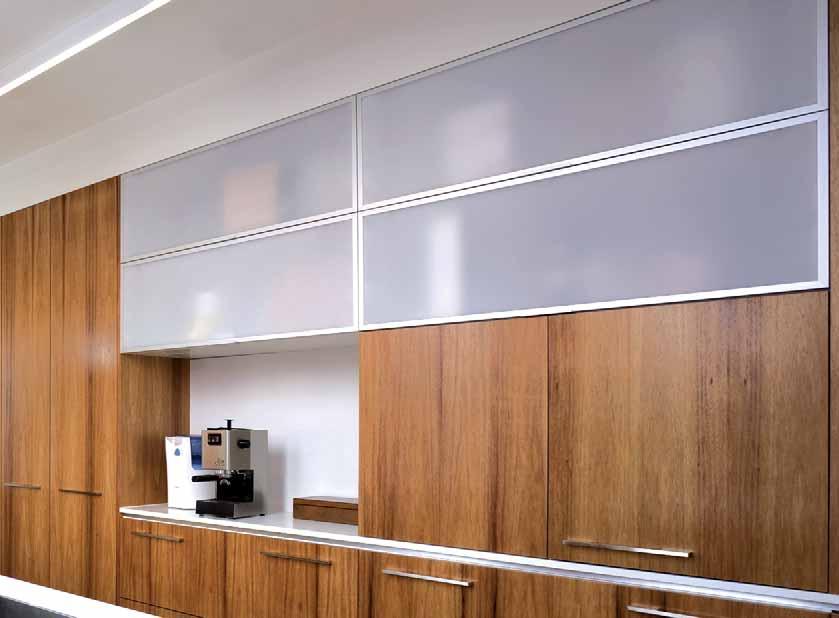 When supplied with a Perspex Frost insert, alifrost doors have a unique 'anti fingermark' finish which reduces the need for cleaning.