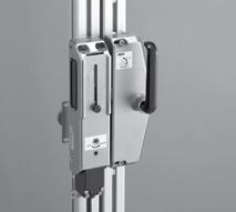Selection Guide HS5B/HS5E Door Handle Overview XW Series E-Stops Key features: Easy and secure operation Rattling doors can be locked smoothly and securely.