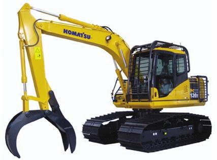 PF RODUCTIVITY FEATURE W ALK-AROUND PRODUCTIVITY EATURE H Y D R A U L I C E X C AVAT O R Logging The hydraulic excavator is a feature packed, high-performance, robust machine from KOMATSU for its