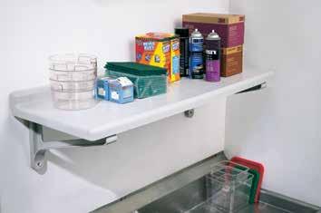 Camshelving Wall Shelves and Storesafe Shelf Extenders Wall Shelves Shelf Extenders Wall Shelf Color: Speckled Grey