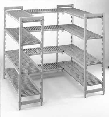 Dunnage Stand Increases weight bearing capacity to 454 Kg on the bottom shelf.