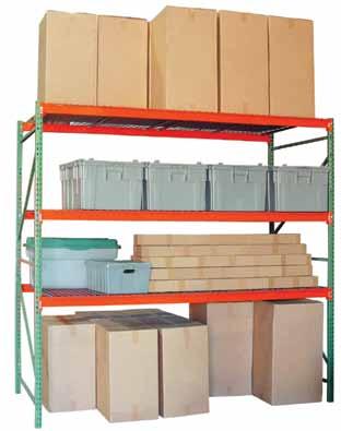 FastRak Boltless - Components Shelving FastRak Bulk Storage Shelving Save time and money with this heavy-duty bulk storage shelving.