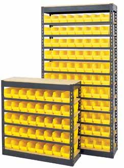 Bin Units - Boltless/Pick Racks Bin Shelving Units These handy bin units are great for organizing your small parts.