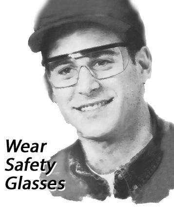 SAFETY Carefully read all operating instructions before using the BVA-460 Wear eye protection when working around batteries.