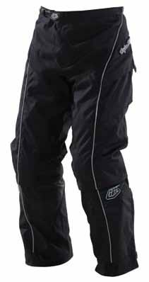 ADVENTURE JACKET 9 Mesh lower leg panels for added comfort on long rides 0 Sliding rear yoke stretch system allows the pant to stay in place BLACK 30 32 34 36 38 40 42 44
