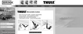 THULE TOWING SYSTEMS The company Brink is a premium brand within The Thule Group.