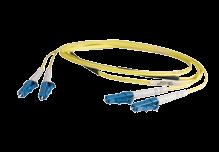 Two-Fiber Cable Assemblies Zipcord, Dual-Link and Ribbon cables are used to meet the requirements for two-fiber cable assemblies, utilizing SC, FC, ST, LC, MU and MT-RJ connectors.