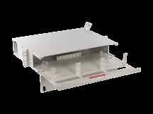 LightLink LANSystem 2RU Fiber Termination Patch/Splice Panel The AFL 2RU Fiber Termination Patch/Splice Panel is designed for use as a rack mount interconnect point where termination and connectivity