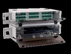 LightLink LANSystem CNS048P - 48 Fiber Patch and Splice Panel The CNS048P is a rack mountable fiber patch and splice panel designed to accomodate up to 48 fiber terminations (standard density) or 96