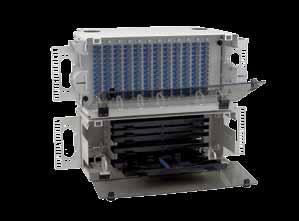 LightLink LANSystem CNS144P - 144 Fiber Patch and Splice Panel The CNS144P is a rack mountable fiber patch and splice panel designed to accomodate up to 144 fiber terminations (standard density) or