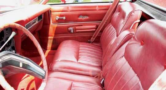 RANCHERO 1977-79 SEAT UPHOLSTERY Our 1977-79 Ranchero Seat Upholstery is a correct reproduction of the original. We offer the original Corinthian grain with Ruffino grain inserts in 32 oz.