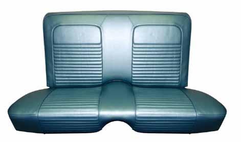 COUGAR 1968 STANDARD SEAT UPHOLSTERY Our 1968 Cougar Standard Seat Upholstery is a correct reproduction of the original. We offer the original Sierra grain in 32 oz.