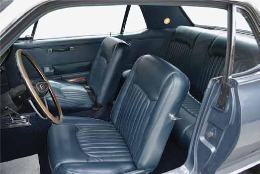 vinyl/leather upholstery for the 1968 Cougar XR7. Please call for color and availability.