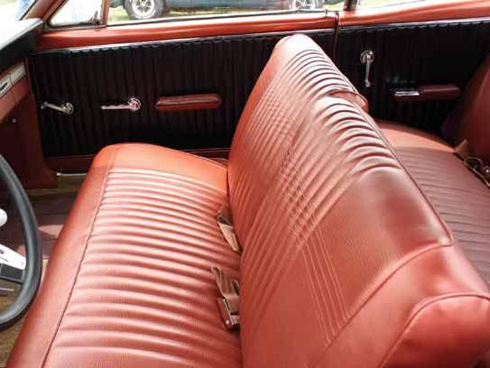 FAIRLANE FAIRLANE 1966 INTERIOR PARTS & ACCESSORIES 1966 500 UPHOLSTERY Our 1966 Fairlane 500 Seat Upholstery is a correct reproduction of the original, with the inserts Vischette grain and the