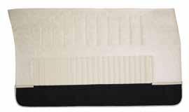 Original Sierra grain vinyl with Rosette grain inserts 500XL 2 DOOR BUCKET SEATS - FRONT 102251 500XL 2 DOOR HARDTOP BENCH SEAT - REAR 102269 500XL CONVERTIBLE BENCH SEAT - REAR 102270 1966